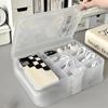 Power Cord Organizer Desktop Cable Management Storage Box for Phone Case Charger Plugs and Data Cables Headphone Storage Box