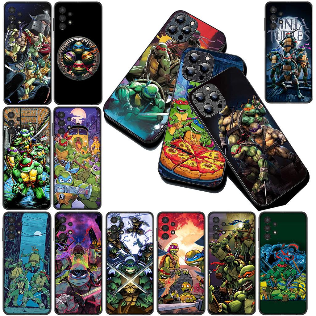 Cover for OPPO A80 A18 A16 A40 A17 A15 A38 A78 A79 A54 A57 A12 A60 5G 4G Casing Phone Case Anime N-Ninja-Comics T-Turtles-Lovely