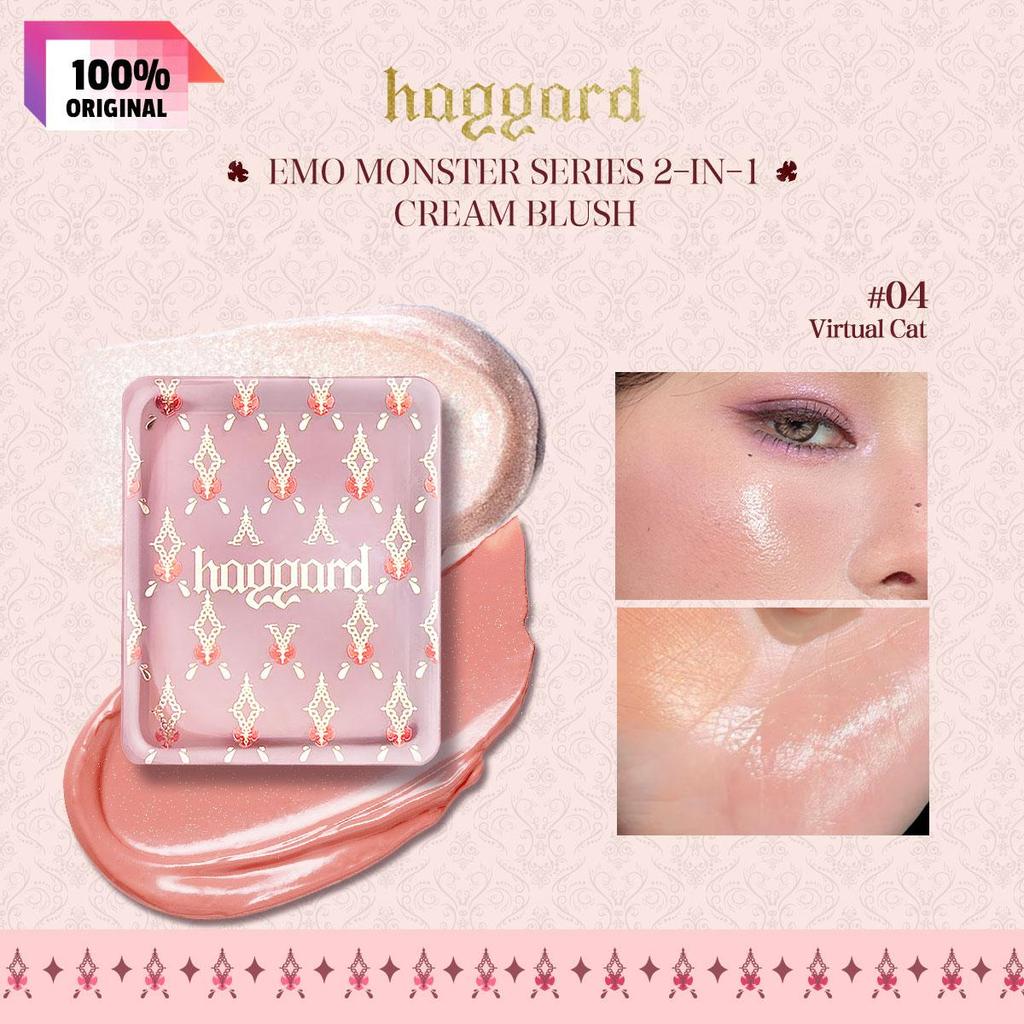 HaGGarD Кремовые румяна 2-в-1 Emo Monster Series - Dream of the Nuclear Moon, 7 г