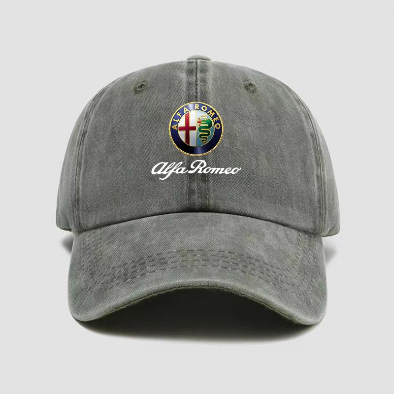 Car Baseball Caps Outdoor Adjustable Casual Sunscreen Hat For Alfa Romeo Giulietta 159 147 156 166 Mito Giulia GT Stelvio Tonale zw7