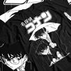 Vintage Detective Conan Anime T-Shirt Japanese Anime Summer New Men's and Women's Streetwear