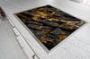 Glass protective plate for the stove 70x52 Skała