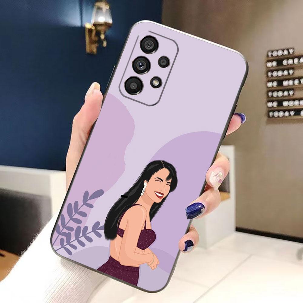 Чехол для телефона S-Selena Q-Quintanilla для Samsung Galaxy A72 A71 A55 A54 A53 A52 A42 A34 A33 A32 A23 A22 A21S A20S Чехол Funda Оболочка
