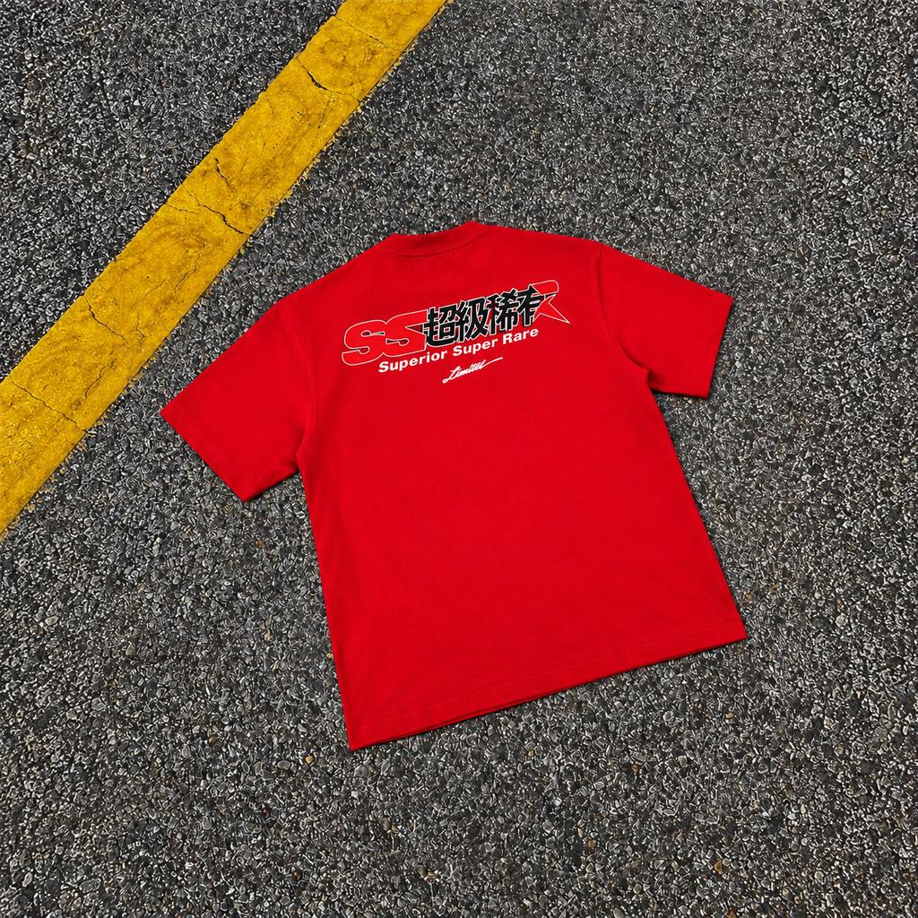 Retro Street Unisexs Tshirts Racing Aesthetic Limited Edition Super Rare Back Print Breathable Cotton Unisex Crew Neck Tshirt