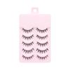 5 Pairs Manga Lashes Anime Cosplay 3D False Eyelashes Segmented False Eyelashes  Party Supplies