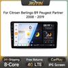 JIUYIN для Citroen Berlingo B9 Peugeot Partner 2008-2019 Автомобильное радио Мультимедиа Навигация 2din Android Автомагнитола CarPlay Stereo