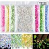 Nail Drill, Luminous Protein Glass Crystal Flat Bottom Rhinestone Diy Nail Mobile Phone Case Beauty Jewelry Accessories