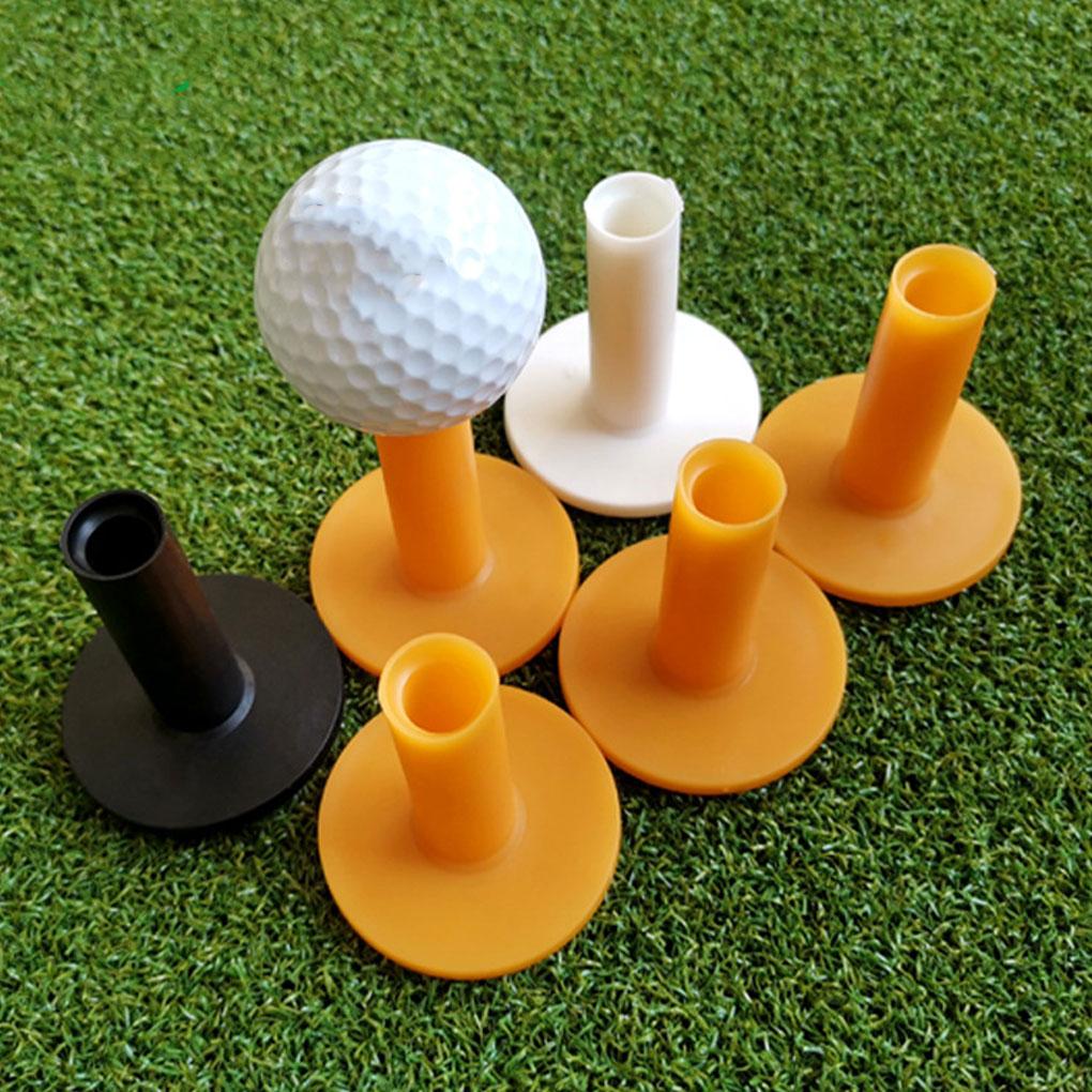 6pack/lot Non-slide Rubber Tee Ball - Durable And Elegant Easy To Rubber Golfs Tee Golfs Rubber Tee