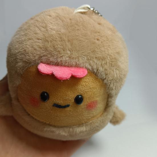 Cute Potato Stuffed Vegetable Doll Ornament Soft Cartoon Plush Doll Plushies Cute Mini Potato Plush Pendant Keyring