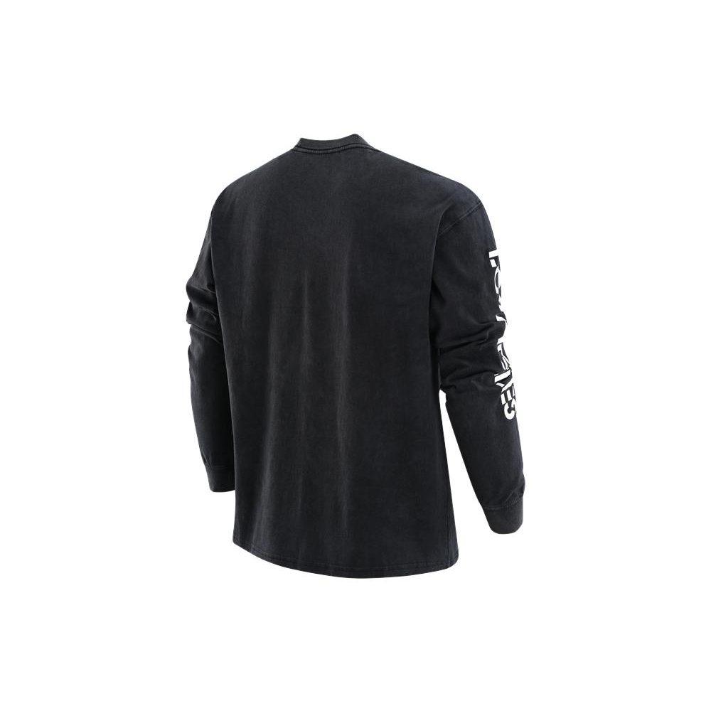Nike T Shirts Men's 010 Black Crew Neck Moderate Straight Fit DV5748-010