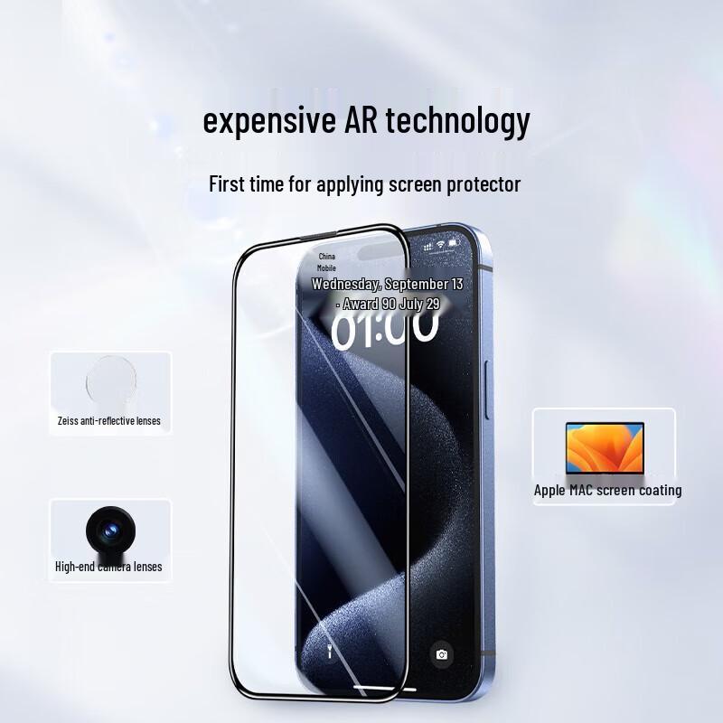 UGREEN iPhone 16 Tempered Glass Screen Protector