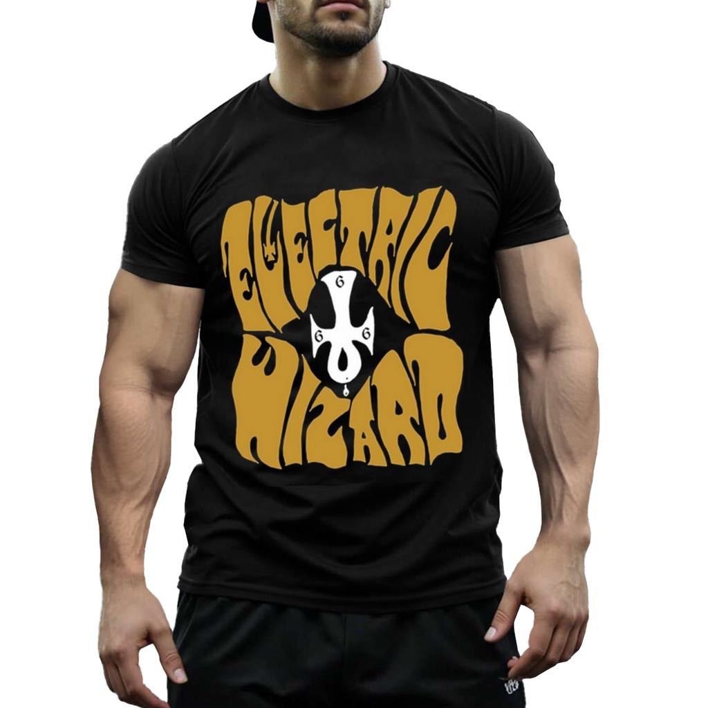 NWT Electric Wizard English Sludge Metal Band Music Graphic Retro T-SHIRT