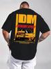 Summer Unisexs Casual Tshirt Loose Roundneck Short Sleeve Fashion Trend Print 100 Cotton Breathable And Skinfriendly
