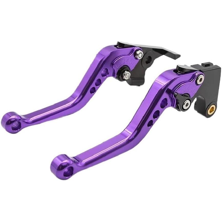for YA&MAHA YZF R1 YZF-R1 2004-2008 / R6 YZFR6 2005-2016 Adjustable Motorcycle Brake Clutch Levers Accessories(Pink 147mm)
