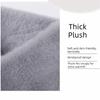 Thickened Neck Scarf Plush Faux Rabbit Fur Scarf Cute Neck Warmer Collar Scarf  Autumn Winter