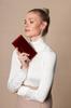 ZBPD-BS-108 RED Women' Wallet ROYAL +CERTIFICATE