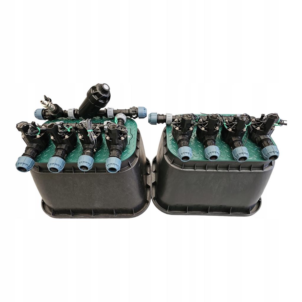 Rain Bird 8-Section Set: Collector with Filter and Compressor, 2 Wells, Pe 20