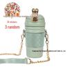 ZISIZ Модная термобутылка для воды с трубочкой