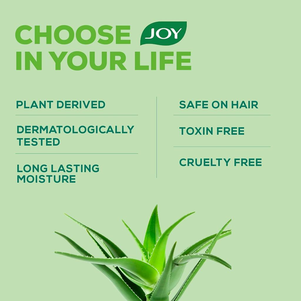 JOY Pure Aloe Light Moisturiser Skin Cream 500ml Pack of 1 for Face Hands Body Hydration & UV Protection