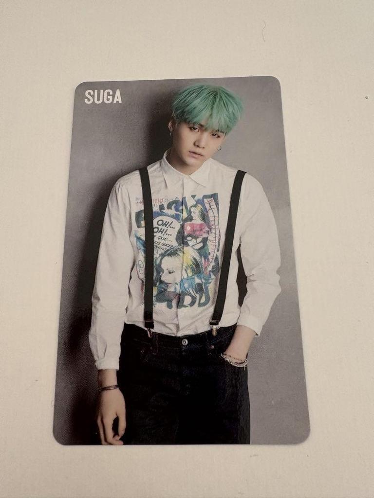 [USED] BTS SUGA RUN Trading Card
