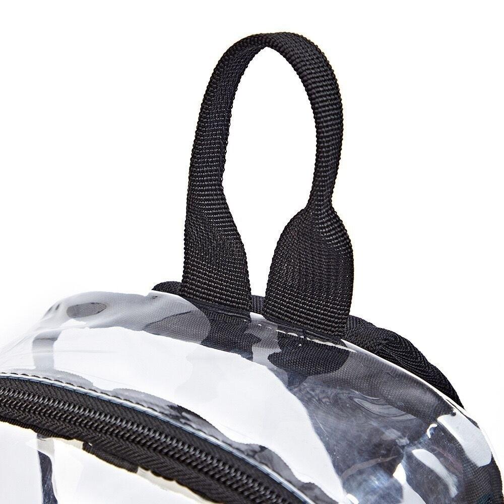 Lightweight Clear Chest Bag Waterproof PVC Shoulder Bag Simple Transparent Crossbody Bag Outdoor