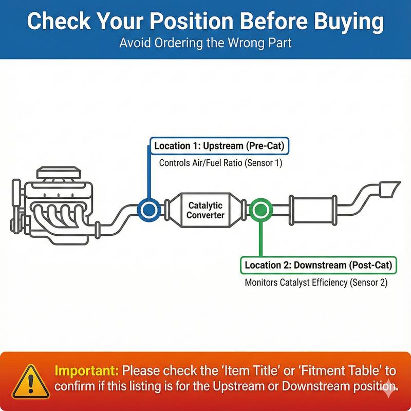 2x Oxygen Sensor Upstream Downstream For Chevy Equinox GMC Terrain 3.6L V6 13-17