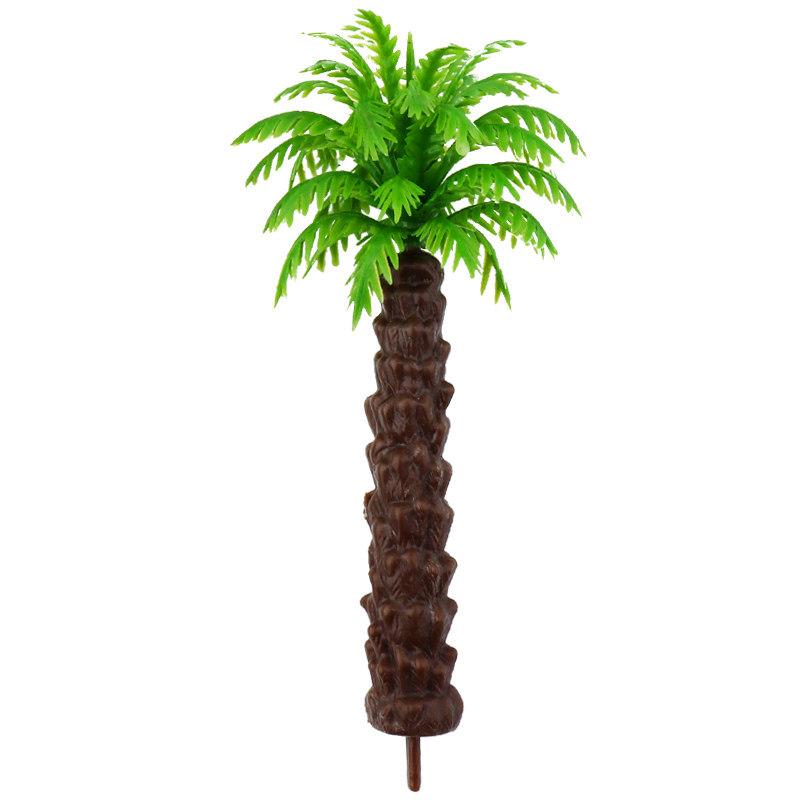 Micro-Landscape Sand Table Materials: Tropical Coconut and Palm Tree Models