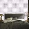 Dots Wallpaper, light gray, white background, for Living Room and Bedroom, 50x1000