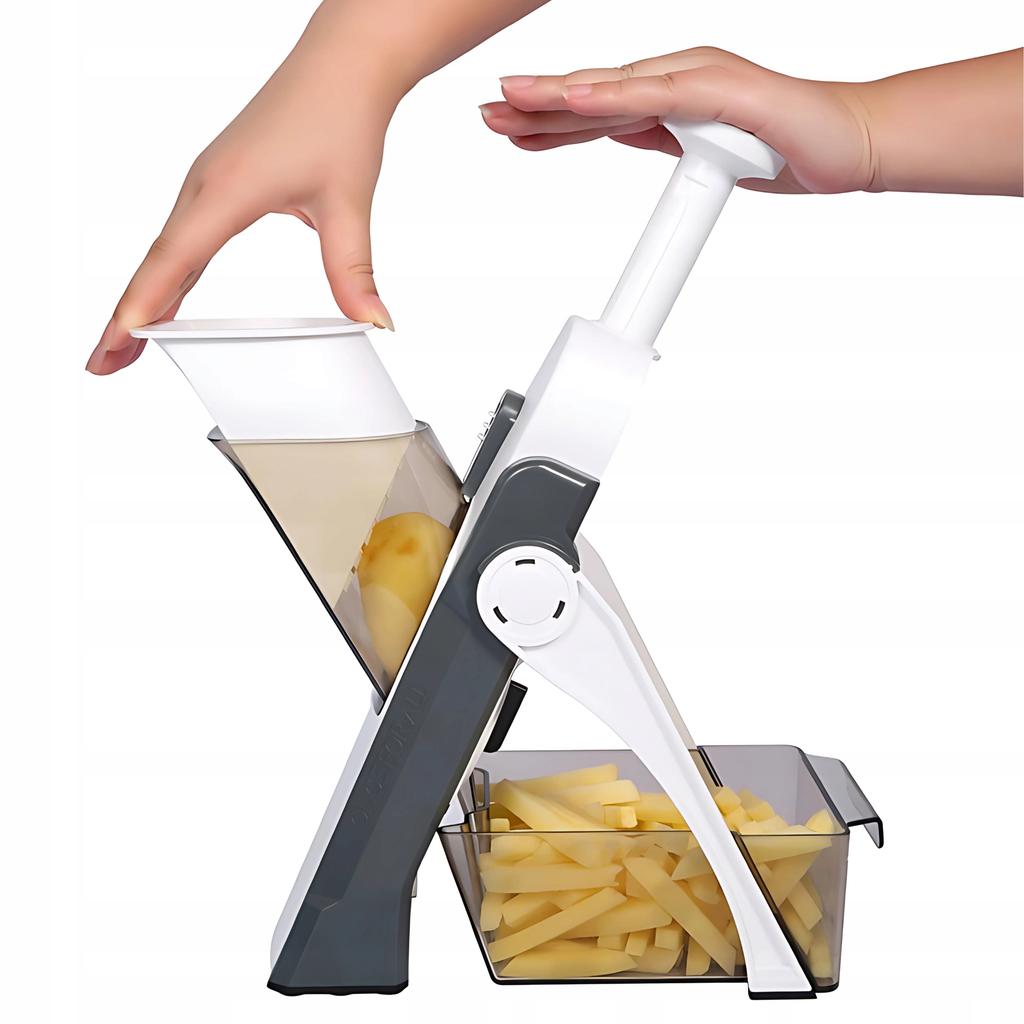 Professional fruit and vegetable slicer French fries slicer adjustable