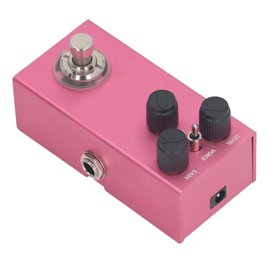 Guitar Distortion Pedal True Bypass Aluminum Alloy Housing Distortion Guitar Effect Pedal DC9V