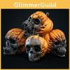 Exquisite Resin Craft Evil Pumpkin Skull Halloween Decoration