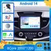Android 14 Автомобильное радио для Honda CRV CR-V 4 RM RE 2011 - 2018 Мультимедийный видеоплеер Навигация стерео GPS Нет 2din 2 din dvd