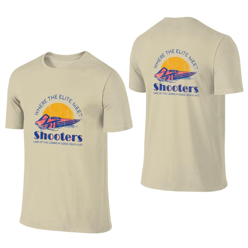 Shooters 21 Where The Elite Meet Casual Reversible Tshirtoutdoor Leisure Rich Color Tees