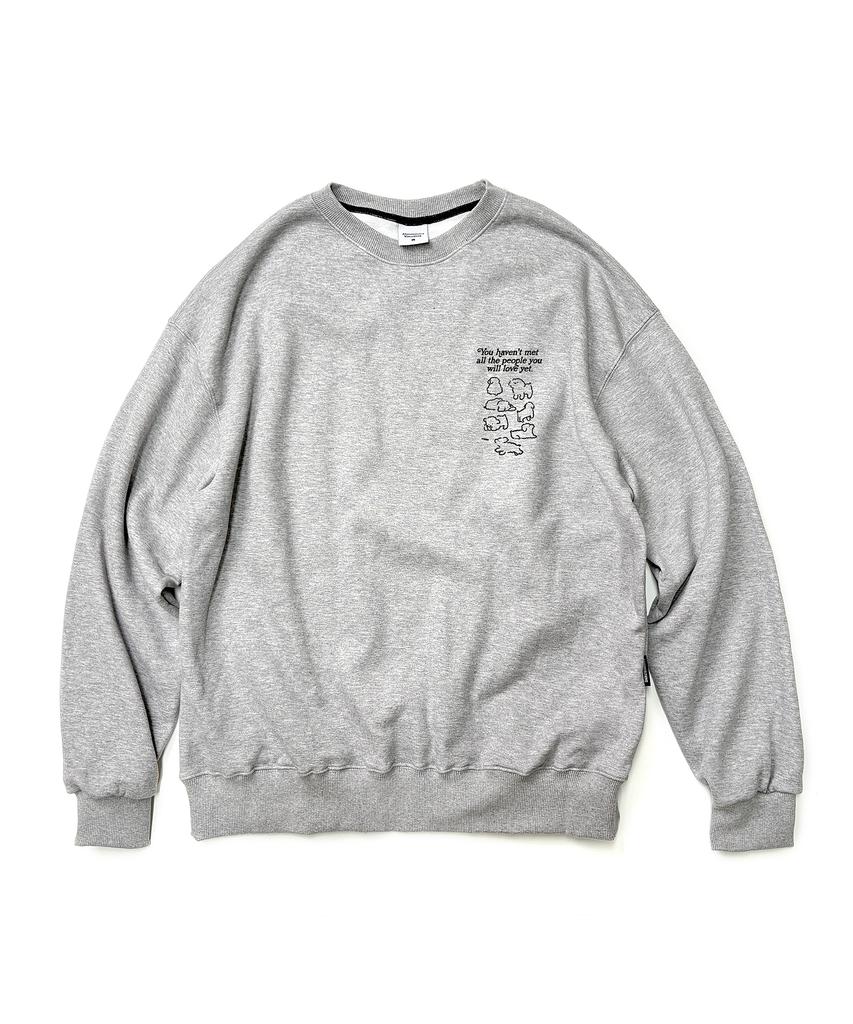 ABNORMALTHING Ply Loose Fit Sweatshirt Black