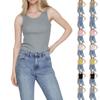 Fashion Thread Slim Sleeveless Tank Top For Women