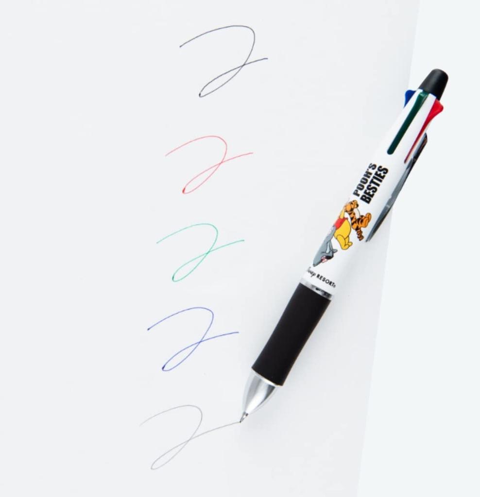 Disney Winnie the Pooh Ballpoint Pen Mechanical Pencil BESTIES Tokyo Disney Resort Exclusive (4 Colors) & (Dr.Grip)