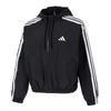 adidas Куртки и пальто с 3 полосками Женские Черный JZ2162