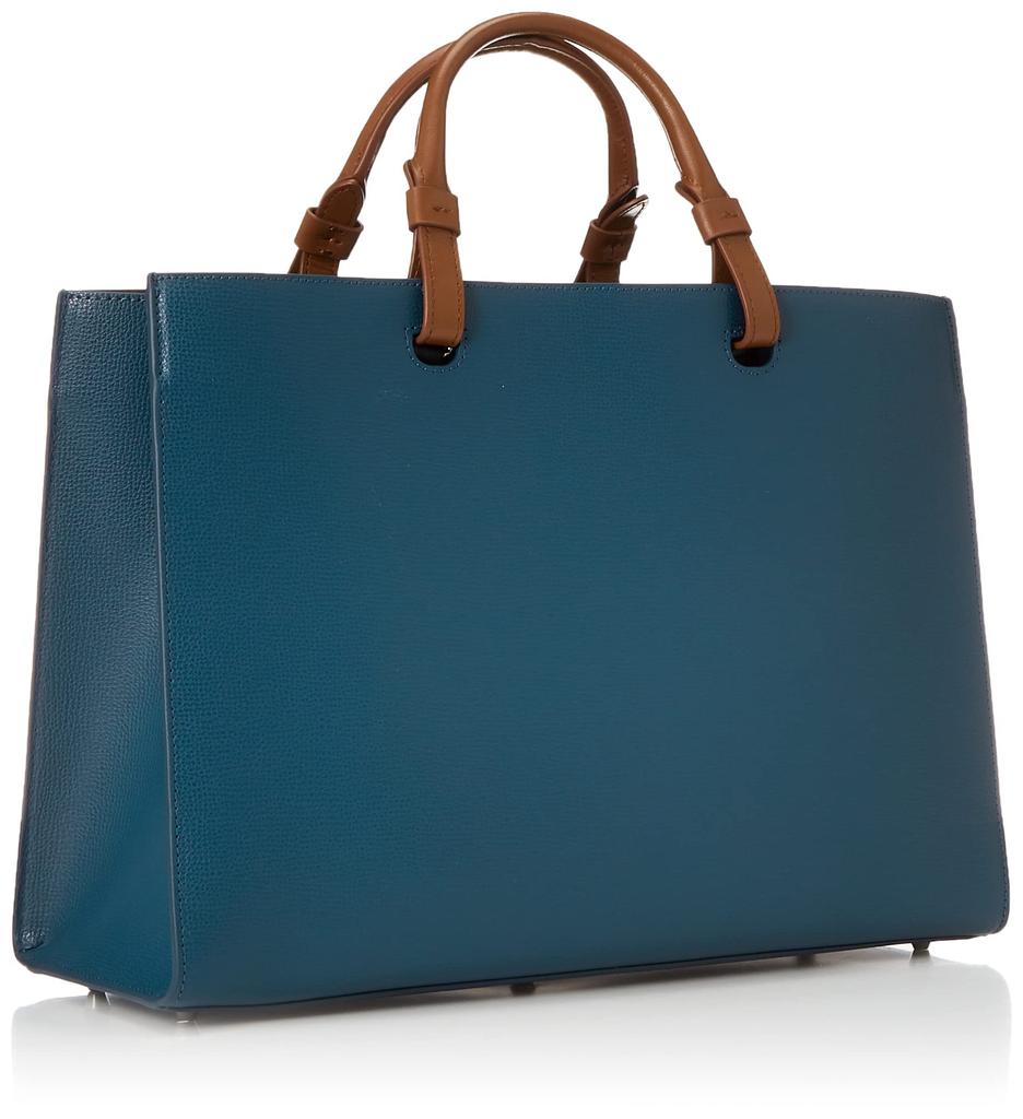 Furla Сумка-тоут в стиле ВАРСИТИ цвета «Синяя сойка Мармо» Женская + (Код товара c)