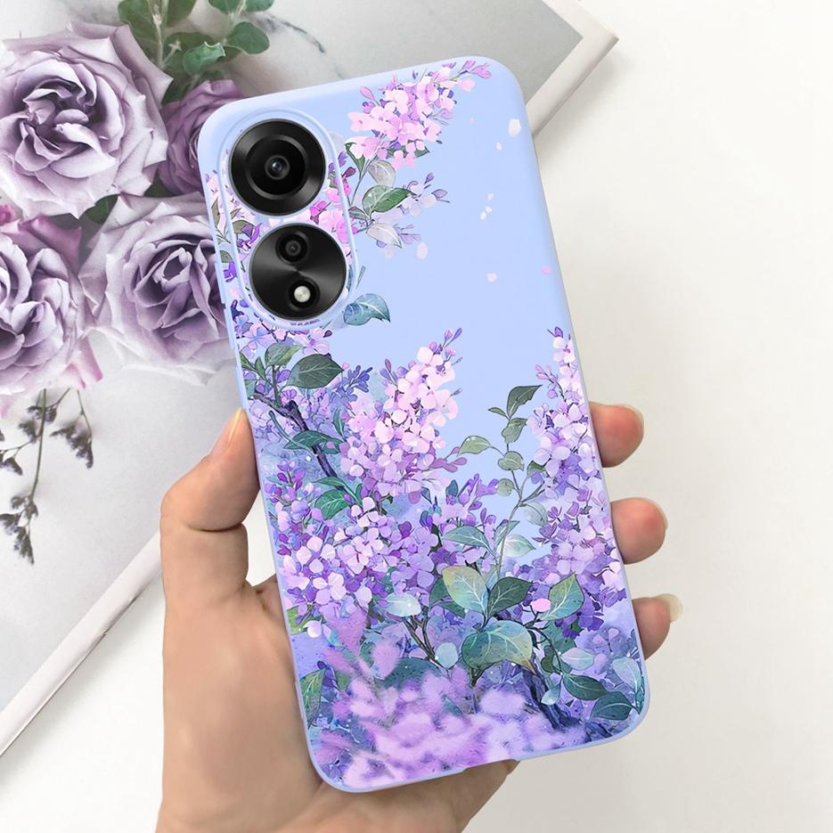 Чехол для Oppo A78 4G CPH2565 Милый Модный Мультяшный Расписной Чехол Мягкий Силиконовый Чехол для Телефона Для Oppo A78 A78 OppoA78 5G Матовый Coque