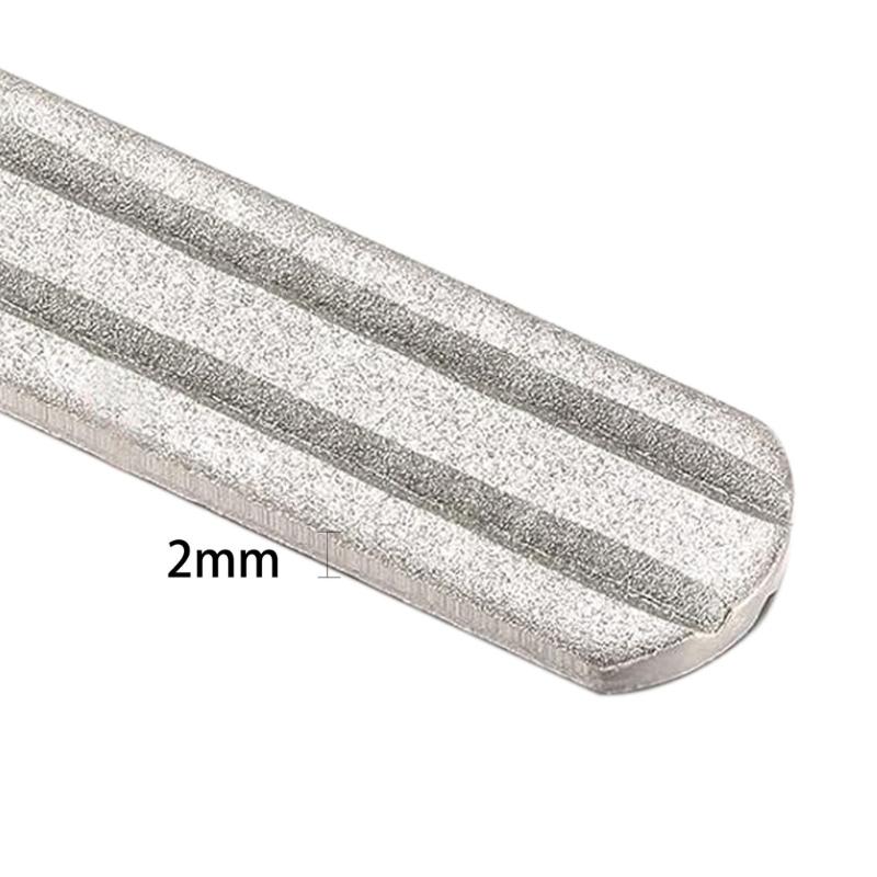 Двусторонний точильный камень для рыболовных крючков, напильник для заточки крючков, портативный инструмент для заточки для рыбалки на открытом воздухе, долговечный