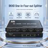 8K HDMI to 4x 4K120Hz HDR Разделитель экрана с питанием от USB-C