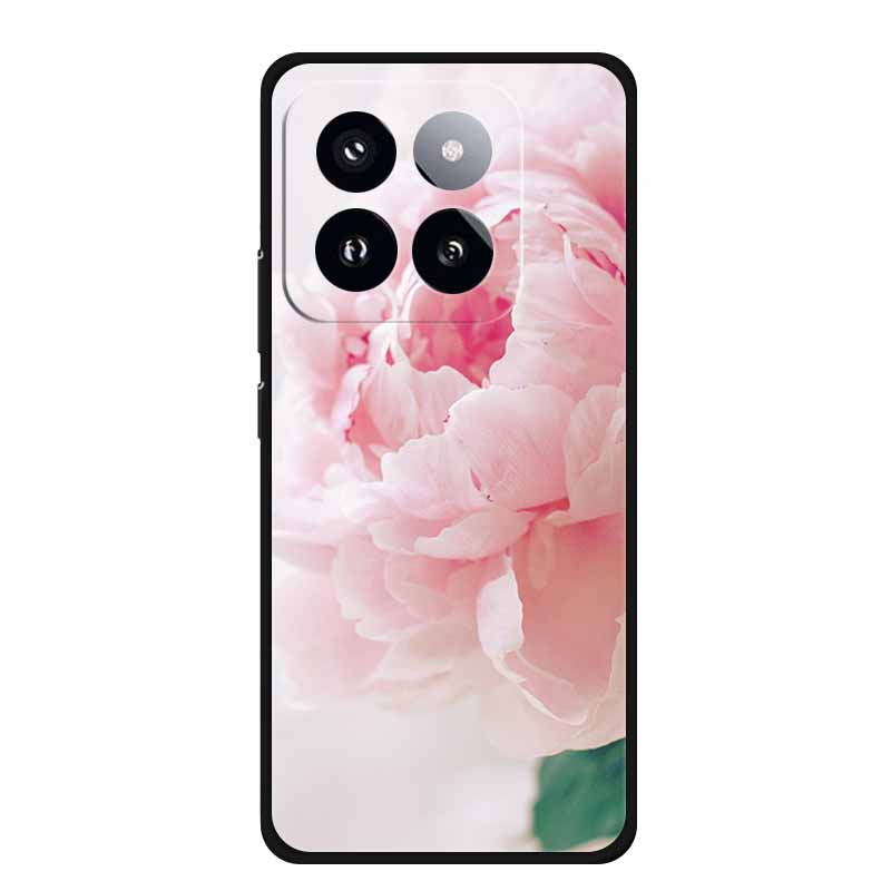 Для Xiaomi 14T PRO Чехол Роскошный Мягкий Силикон ТПУ Чехлы для Телефона Задняя Крышка Для Xiaomi14T Бампер Защитный Ударопрочный Любовь fundas