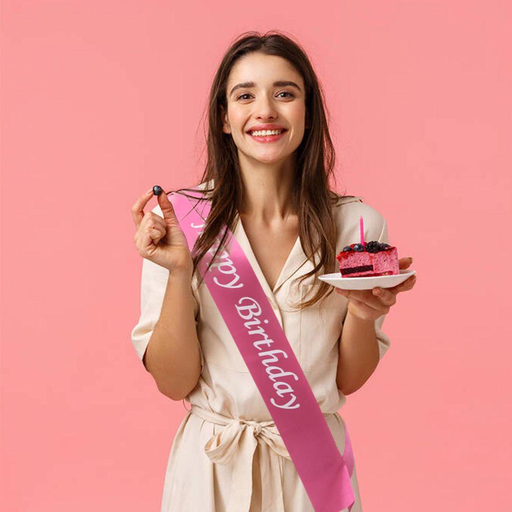 for girls Bachelor Birthday party Happy Birthday Sash Etiquette belt Party Favors Party Decoration