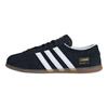 adidas Gazelle Lo Pro Черные Белые Резиновые Женские Кроссовки Core-Black Cloud-White JR8886