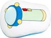 MORIPiLO Подушка Morishita Doraemon, маленькая, легкая, 30 см, мягкая игрушка, подушка с изображением персонажа Shogakukan, синяя, 4621327, прибл.