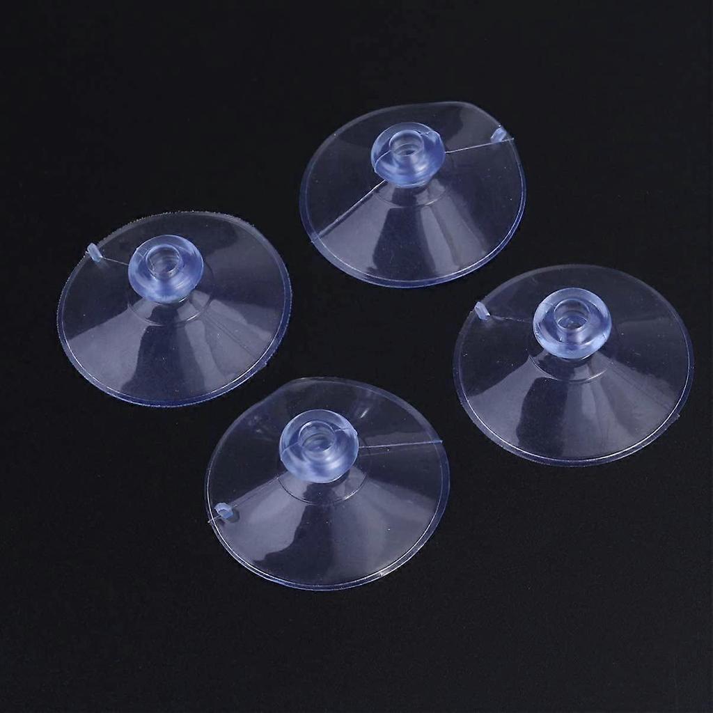 Double Sided Suction Cups: 50 Pieces Clear Suction Cups PVC Plastic Suction Cup