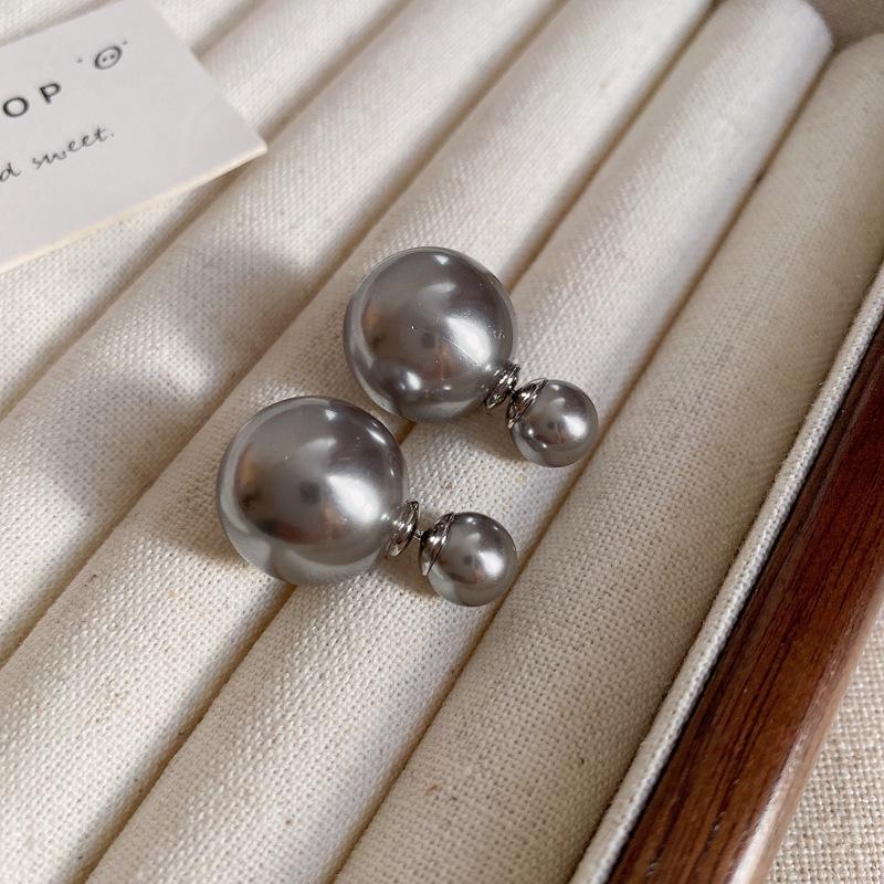 Винтажные французские серьги-кисточки с бабочками и жемчугом - Элегантные и универсальные женские серьги-пусеты