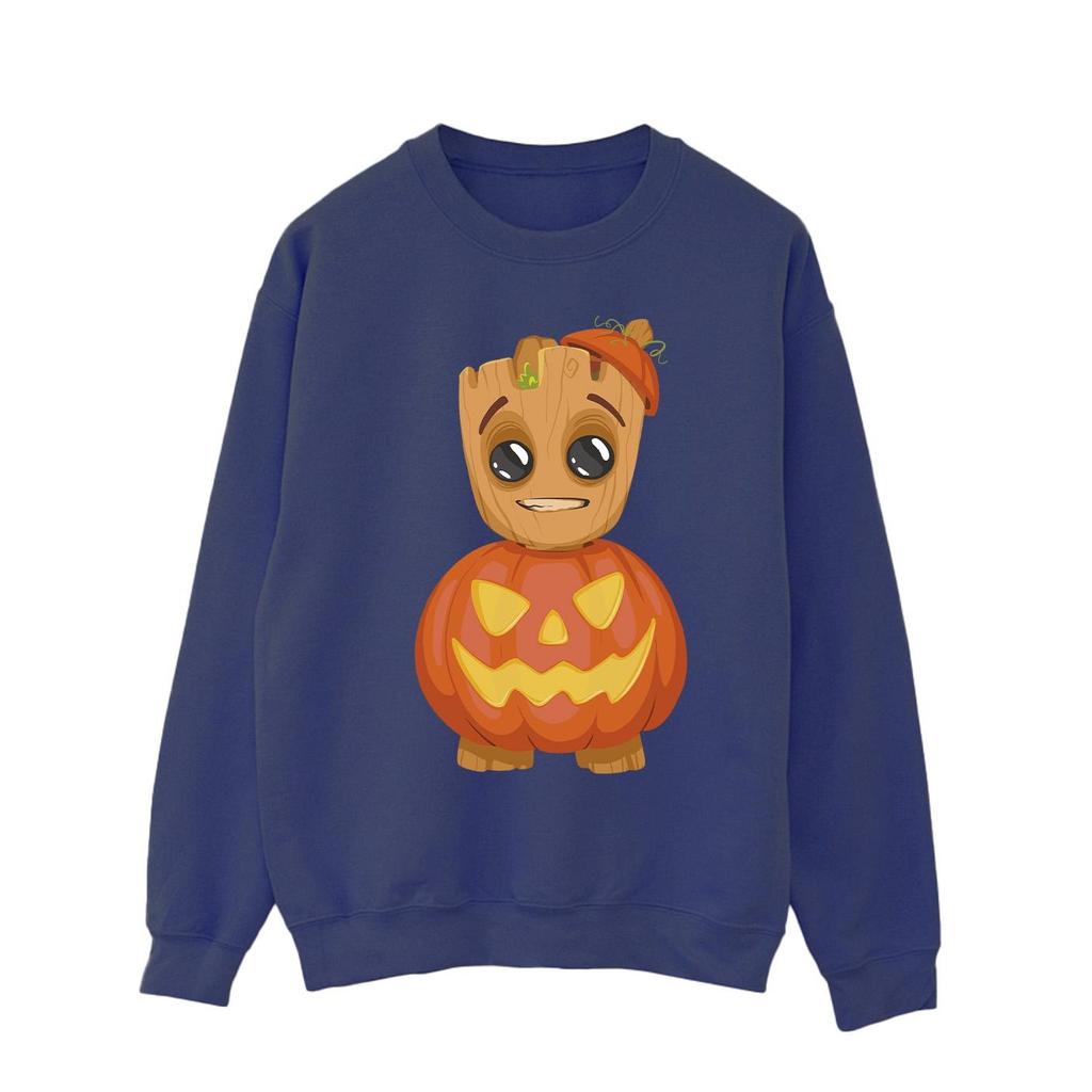 Marvel Мужской свитшот с тыквой Грут