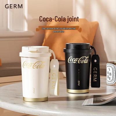 Gemco Coca-Cola 316SS Двухкамерный термостакан с соломинкой