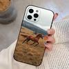 Арт G-Скачущая Лошадь Чехол для Телефона Силиконовый Мягкий Для IPhone 17 16 15 14 13 12 11 X XR Plus Pro Max Plus